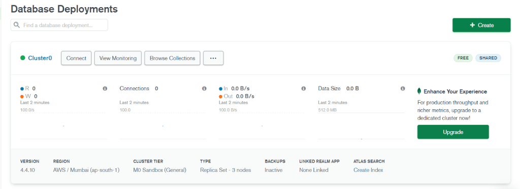 WordPress MongoDB - Database Deployment